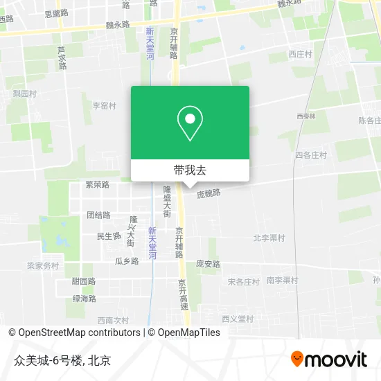 众美城-6号楼地图