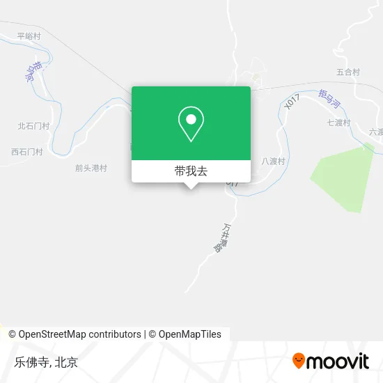 乐佛寺地图