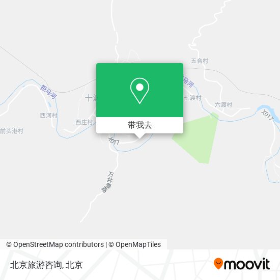 北京旅游咨询地图