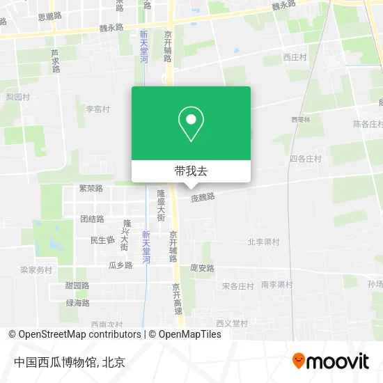 中国西瓜博物馆地图
