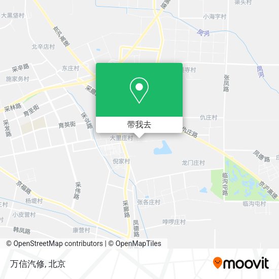 万信汽修地图