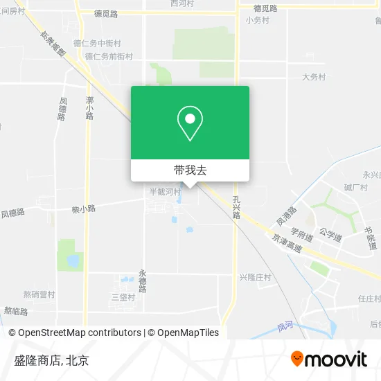 盛隆商店地图