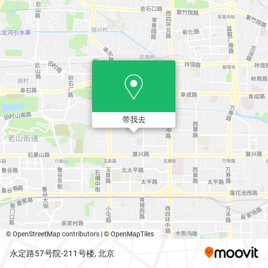 永定路57号院-211号楼地图
