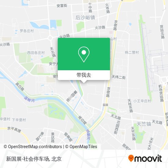新国展-社会停车场地图