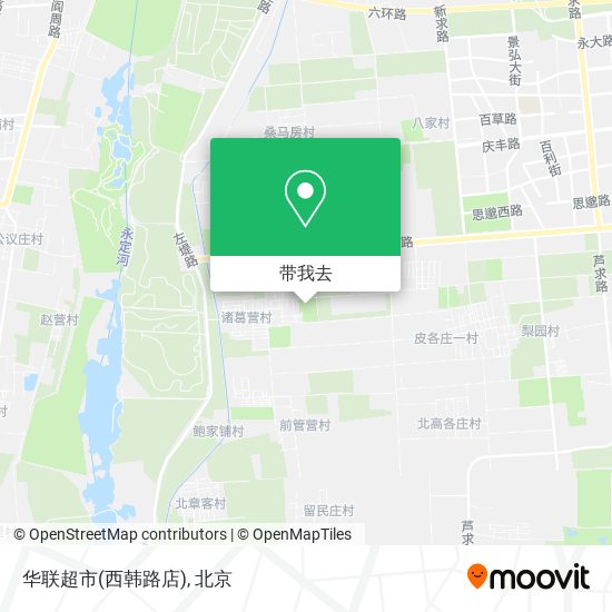 华联超市(西韩路店)地图