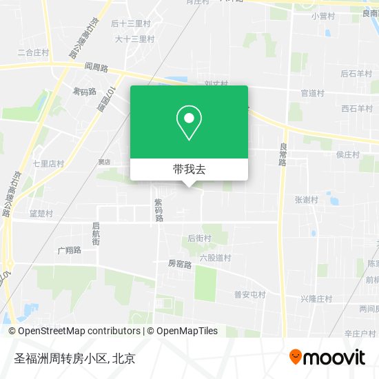 圣福洲周转房小区地图