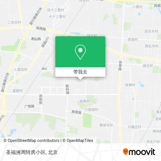 圣福洲周转房小区地图