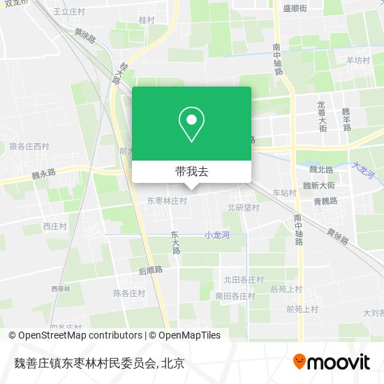 魏善庄镇东枣林村民委员会地图