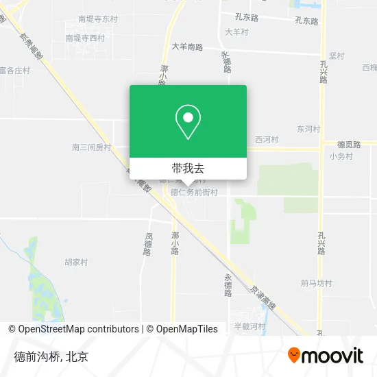 德前沟桥地图
