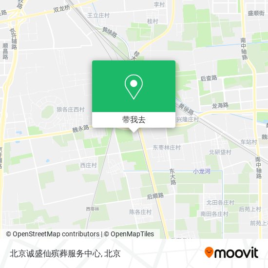 北京诚盛仙殡葬服务中心地图