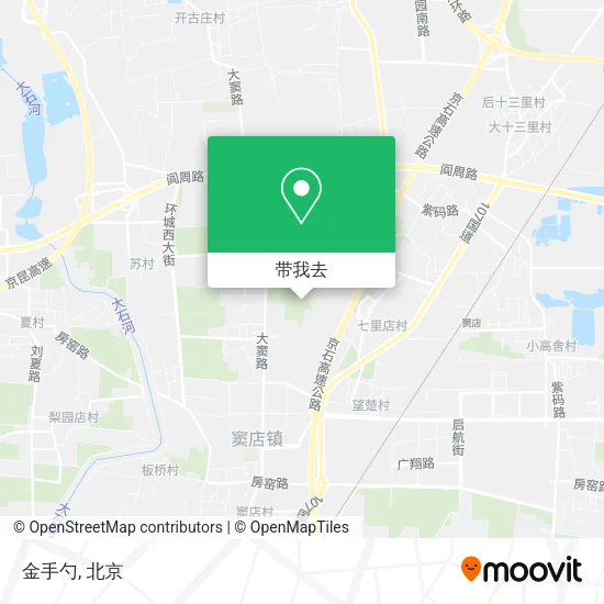 金手勺地图
