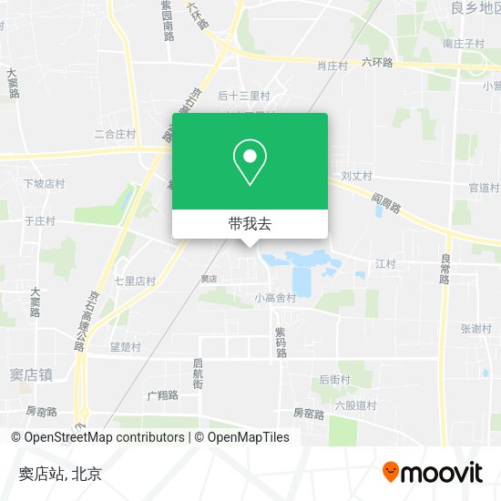 窦店站地图