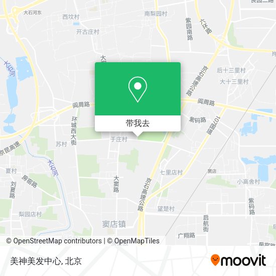美神美发中心地图