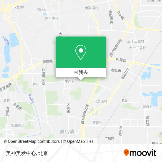 美神美发中心地图