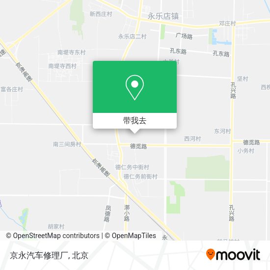 京永汽车修理厂地图