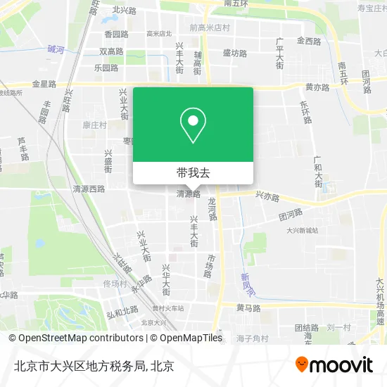 北京市大兴区地方税务局地图