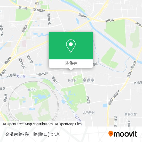 金港南路/兴一路(路口)地图