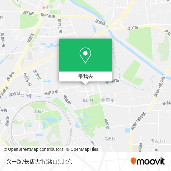 兴一路/长店大街(路口)地图