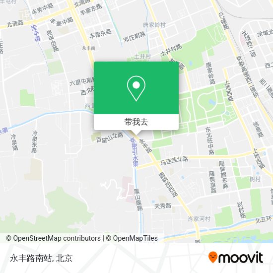 永丰路南站地图