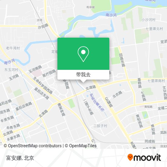富安娜地图