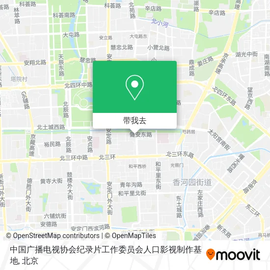 中国广播电视协会纪录片工作委员会人口影视制作基地地图