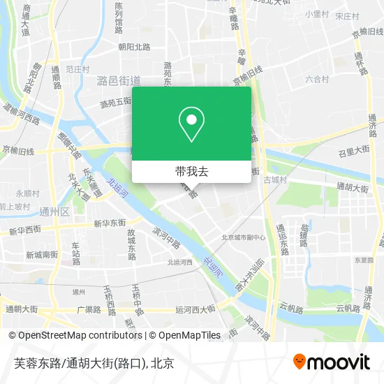 芙蓉东路/通胡大街(路口)地图