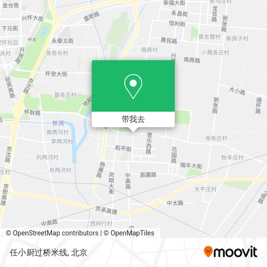 任小厨过桥米线地图
