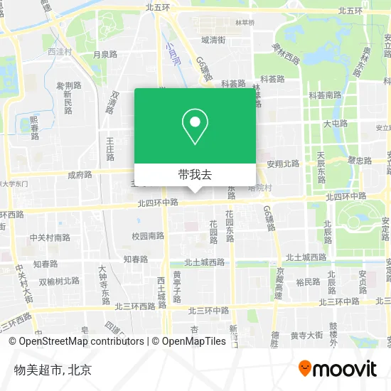 物美超市地图