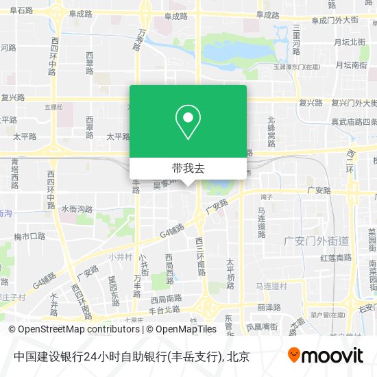 中国建设银行24小时自助银行(丰岳支行)地图