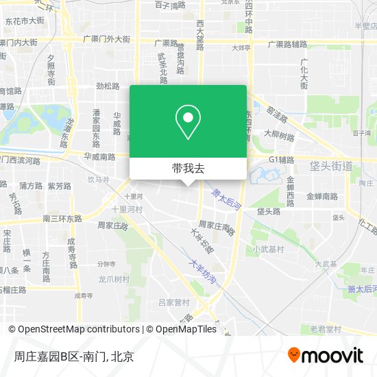 周庄嘉园B区-南门地图