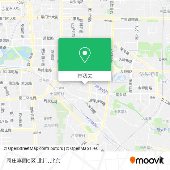 周庄嘉园C区-北门地图