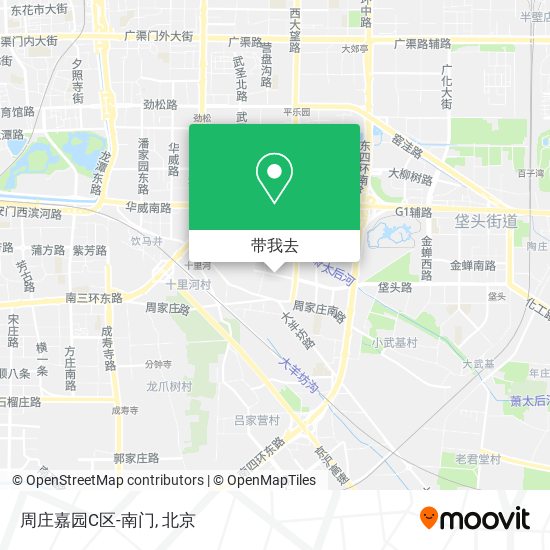 周庄嘉园C区-南门地图