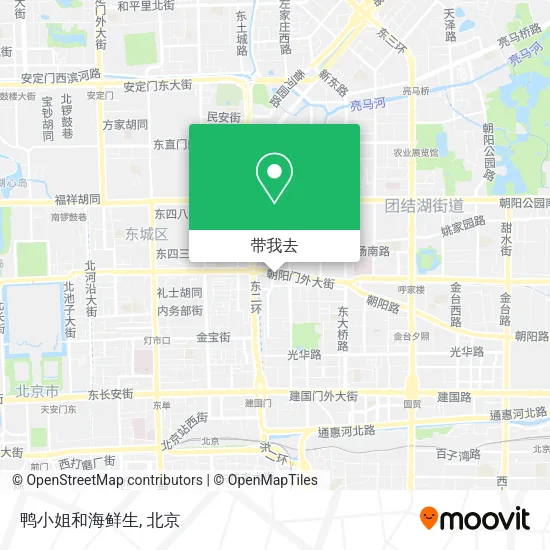 鸭小姐和海鲜生地图
