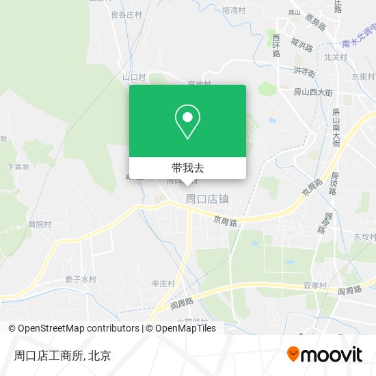 周口店工商所地图