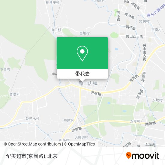 华美超市(京周路)地图