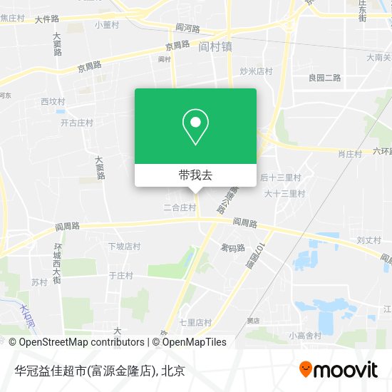 华冠益佳超市(富源金隆店)地图