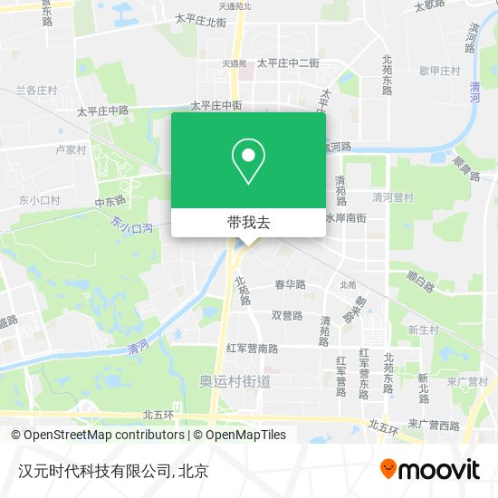 汉元时代科技有限公司地图