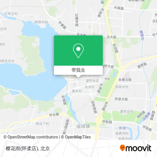 樱花雨(怀柔店)地图