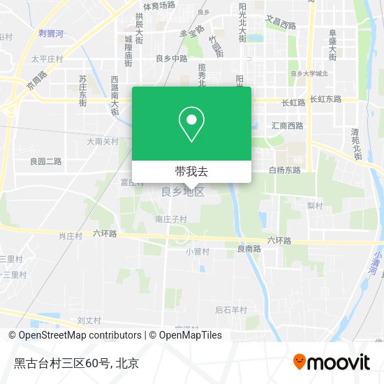 黑古台村三区60号地图
