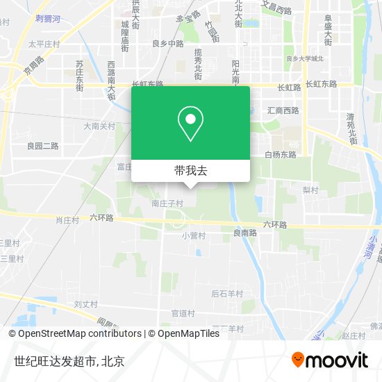 世纪旺达发超市地图