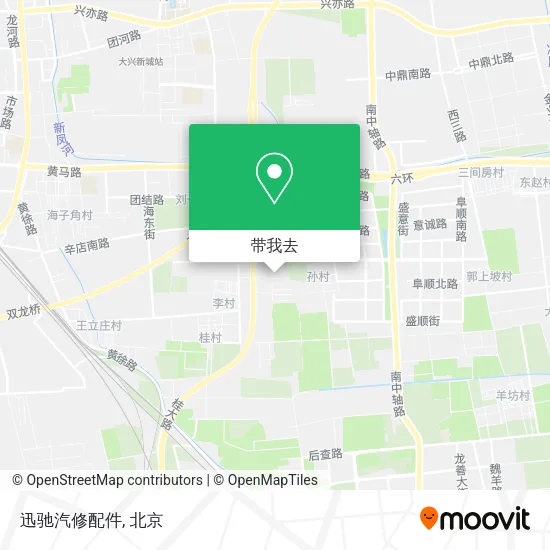 迅驰汽修配件地图