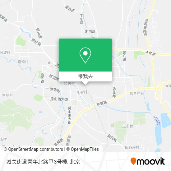 城关街道青年北路甲3号楼地图