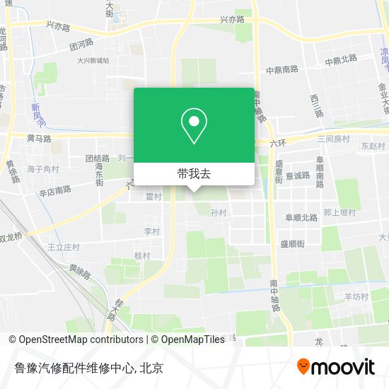 鲁豫汽修配件维修中心地图