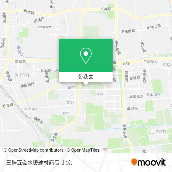 三腾五金水暖建材商店地图