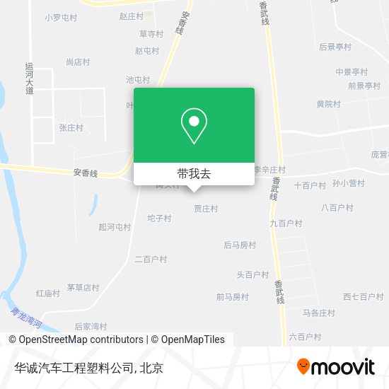 华诚汽车工程塑料公司地图