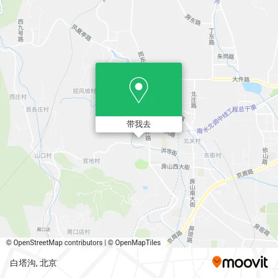 白塔沟地图
