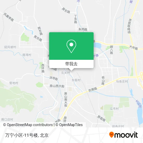万宁小区-11号楼地图