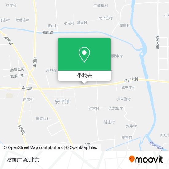 城前广场地图