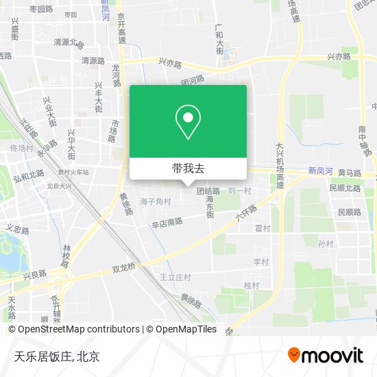 天乐居饭庄地图