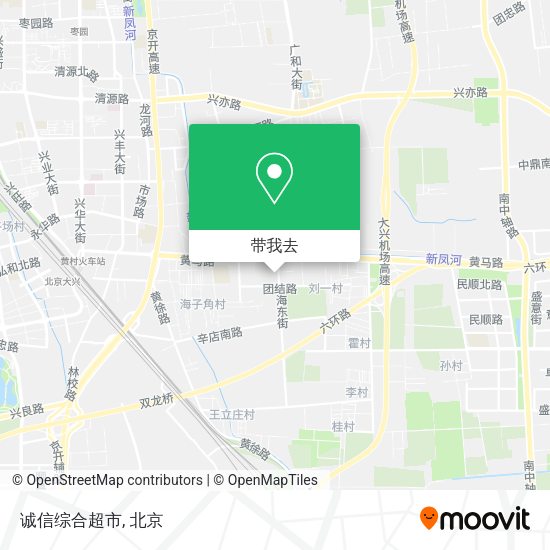 诚信综合超市地图